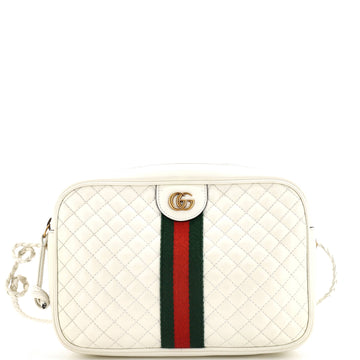 Gucci Trapuntata Camera Bag Quilted Leather Small