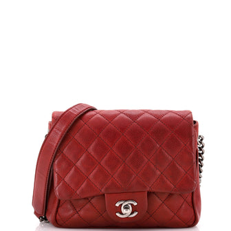 Chanel Rock in Rome Flap Bag Quilted Caviar Small