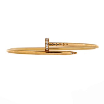 Cartier Juste un Clou Bracelet 18K Yellow Gold with Diamonds Small