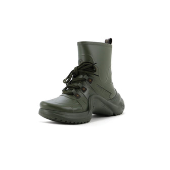 Louis Vuitton Women's Archlight Sneaker Boots Rubber with Monogram Canvas