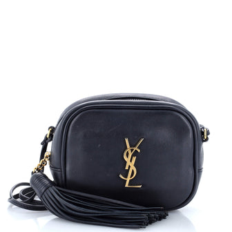 Saint Laurent Classic Monogram Blogger Crossbody Bag Leather Small