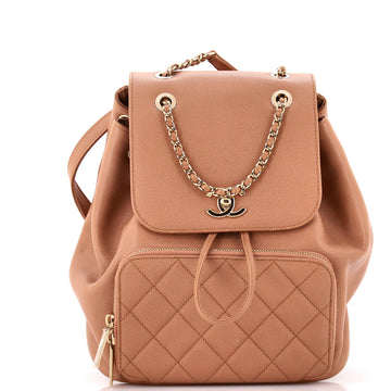 Chanel Business Affinity Backpack Caviar Small