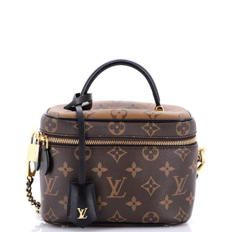 Louis Vuitton Vanity Handbag Reverse Monogram Canvas PM