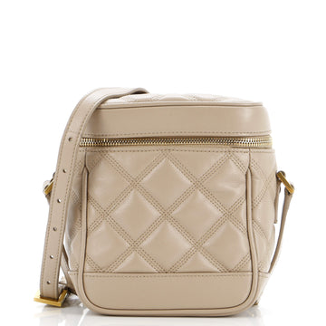 Saint Laurent 80's Vanity Bag Quilted Leather