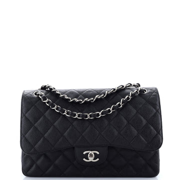 Chanel Classic Single Flap Bag Quilted Lambskin Jumbo