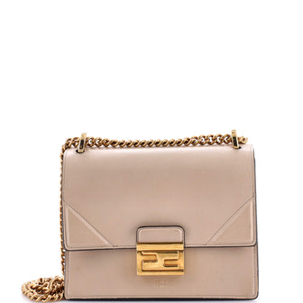 Fendi Kan U Shoulder Bag Leather Small