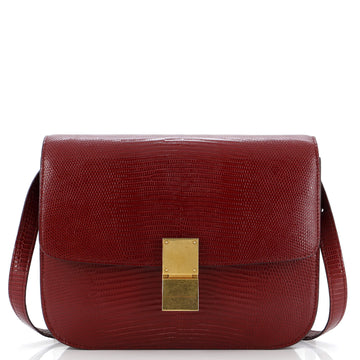 Celine Classic Box Bag Lizard Medium