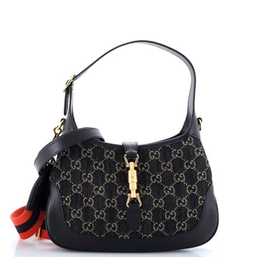 Gucci Jackie 1961 Hobo GG Denim Small