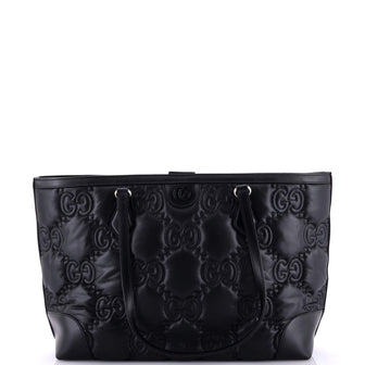 Gucci Ophidia Open Tote GG Matelasse Leather Medium