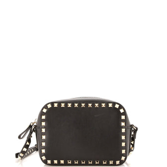 Valentino Garavani Rockstud Camera Crossbody Bag Leather