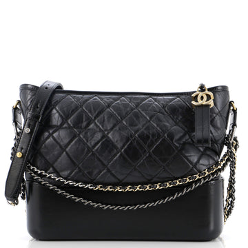 Chanel Gabrielle Hobo Quilted Aged Calfskin Medium