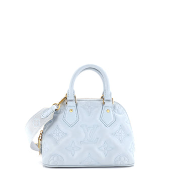 Louis Vuitton Alma Handbag Bubblegram Leather BB