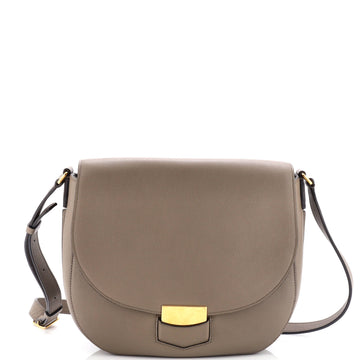 Celine Trotteur Crossbody Bag Grainy Leather Medium