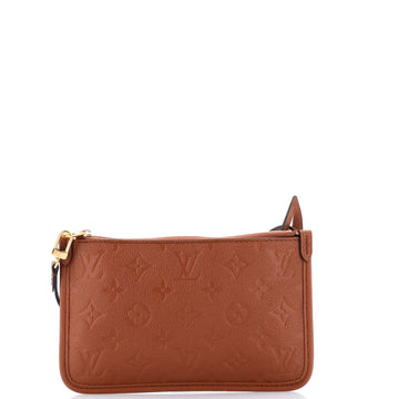 Louis Vuitton CarryAll Pochette Monogram Empreinte Leather