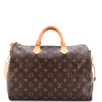 Louis Vuitton Speedy Bandouliere Bag Monogram Canvas 35