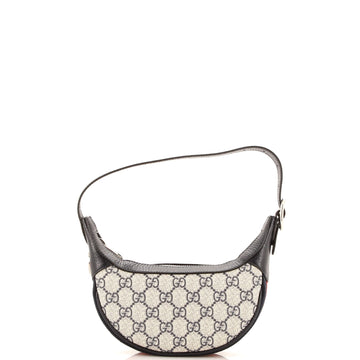 Gucci Ophidia Zip Hobo GG Coated Canvas Mini