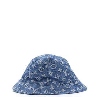 Louis Vuitton Essential Reversible Bucket Hat Monogram Denim