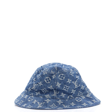 Louis Vuitton Essential Reversible Bucket Hat Monogram Denim