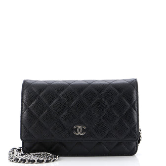 Chanel Wallet on Chain Quilted Caviar