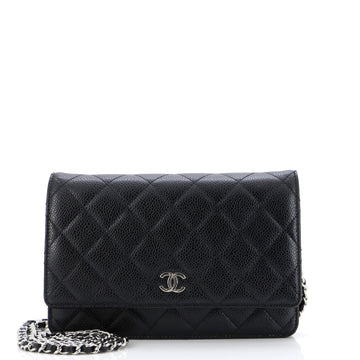 Chanel Wallet on Chain Quilted Caviar