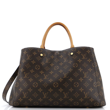 Louis Vuitton Montaigne Handbag Monogram Canvas GM
