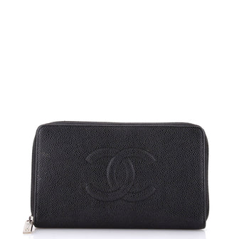 Chanel Timeless L-Yen Wallet Caviar Long