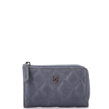 Chanel Key Pouch Quilted Caviar