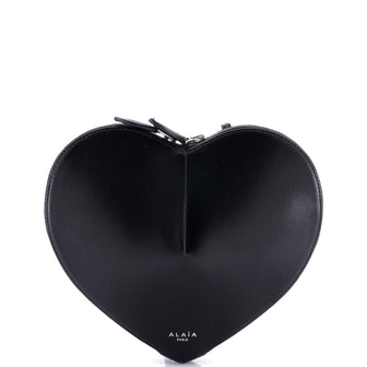 Alaia Le Coeur Shoulder Bag Leather