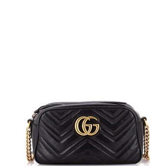 Gucci GG Marmont Shoulder Bag Matelasse Leather Small