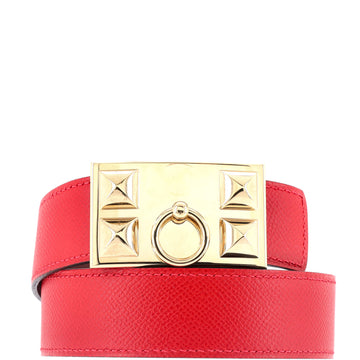 Hermes Collier de Chien Buckle Reversible Belt Leather Medium