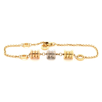 Bvlgari B.Zero1 Three Station Soft Bracelet 18K Tricolor Gold