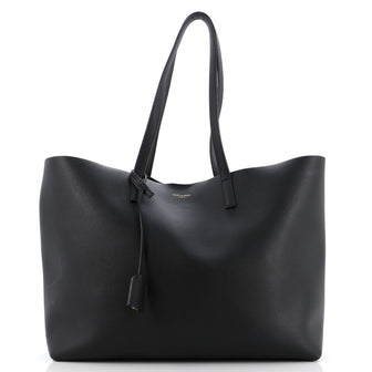 Saint Laurent Shopper Tote Leather Large