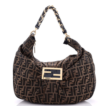 Fendi Mia Hobo Zucca Canvas Large