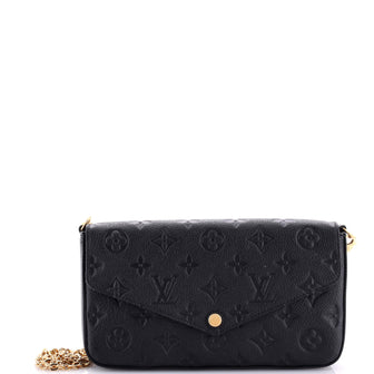 Louis Vuitton Felicie Pochette Monogram Empreinte Leather