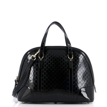Gucci Nice Top Handle Bag Microguccissima Patent Small