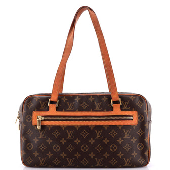 Louis Vuitton Cite Handbag Monogram Canvas GM