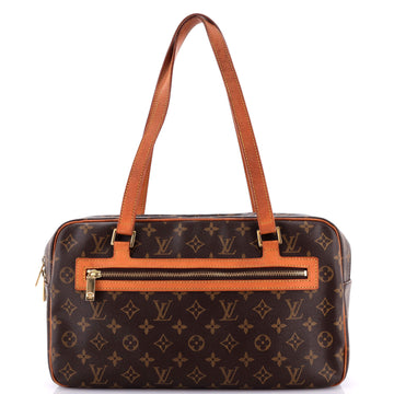 Louis Vuitton Cite Handbag Monogram Canvas GM