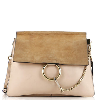 Chloe Faye Shoulder Bag Leather Medium