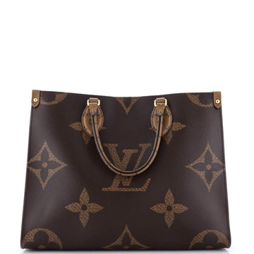 Louis Vuitton OnTheGo Tote Reverse Monogram Giant MM