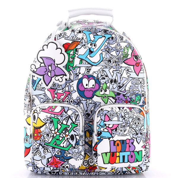 Louis Vuitton Multipocket Backpack Limited Edition Monogram Comics Canvas  306304