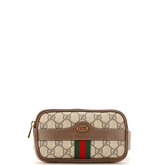 Gucci Ophidia Belt Bag GG Coated Canvas Mini