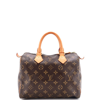 Louis Vuitton Speedy Handbag Monogram Canvas 25
