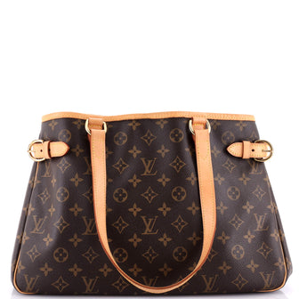 Louis Vuitton Batignolles Handbag Monogram Canvas Horizontal