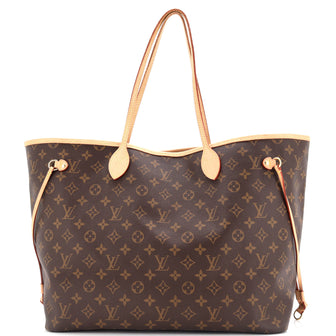 Louis Vuitton Neverfull NM Tote Monogram Canvas GM