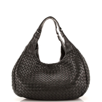 Bottega Veneta Campana Hobo Intrecciato Nappa Small