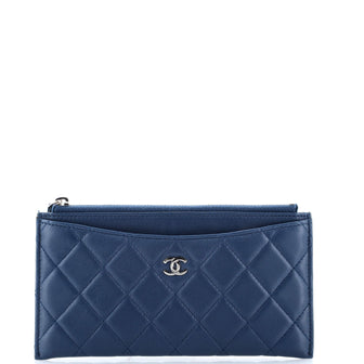 Chanel Classic Zip Pouch Quilted Lambskin