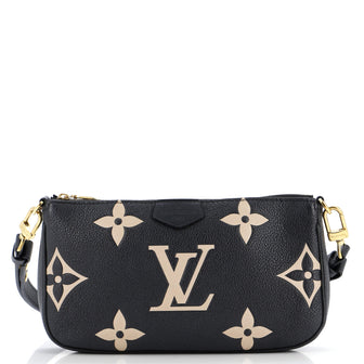 Louis Vuitton Multi Pochette Accessoires Bicolor Monogram Empreinte Giant
