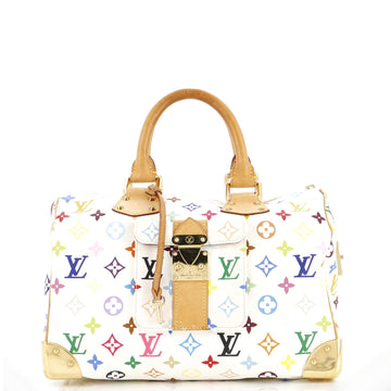 Louis Vuitton Speedy Handbag Monogram Multicolor 30