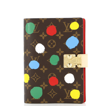 Louis Vuitton Paul Notebook Cover Yayoi Kusama Painted Dots Monogram Canvas