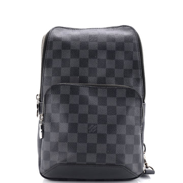 Louis Vuitton Avenue Sling Bag Damier Graphite